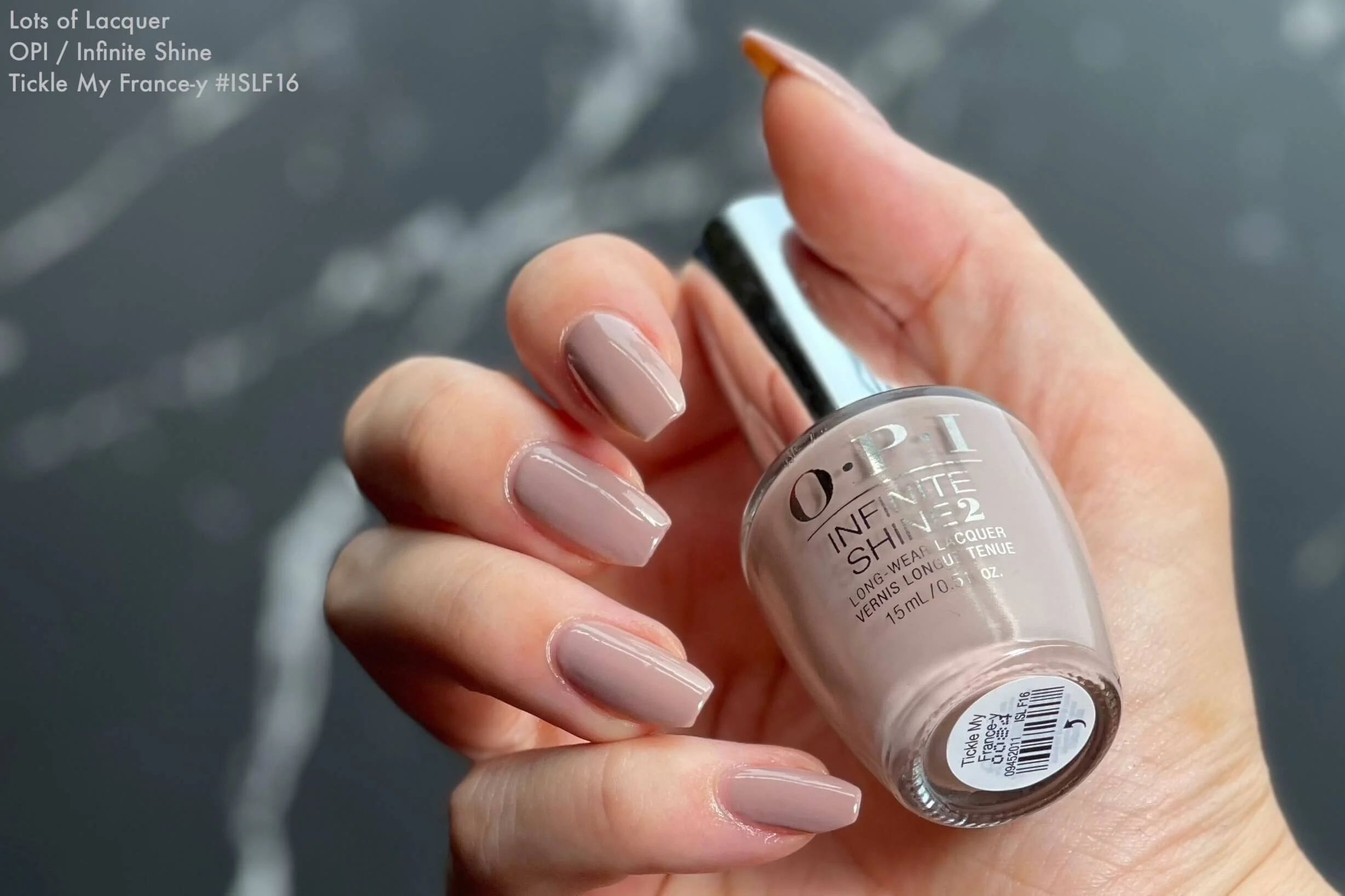 OPI Tickle My France y Swatches Lots of Lacquer